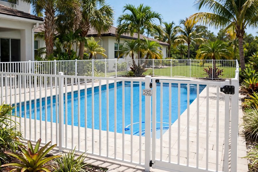 Pool Safety Fencing example