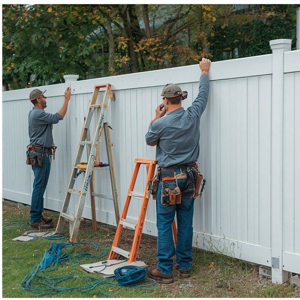 PVC and Vinyl Fencing example
