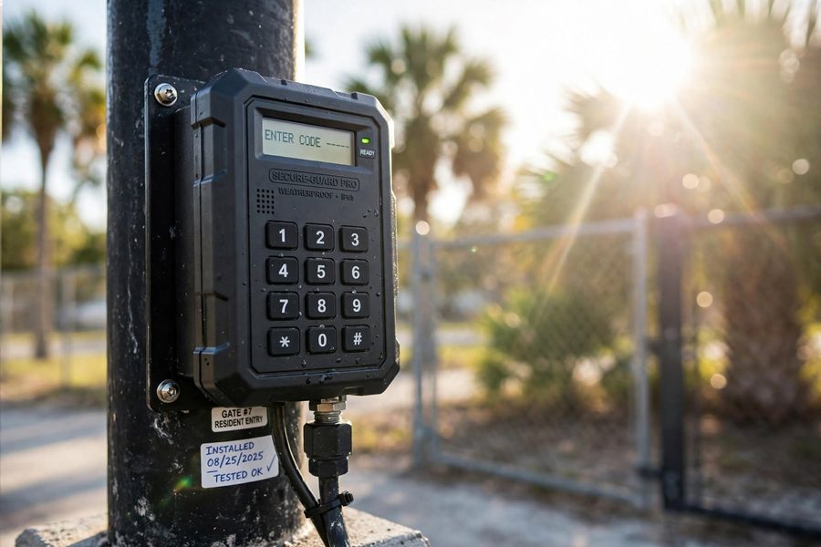 Keypad example